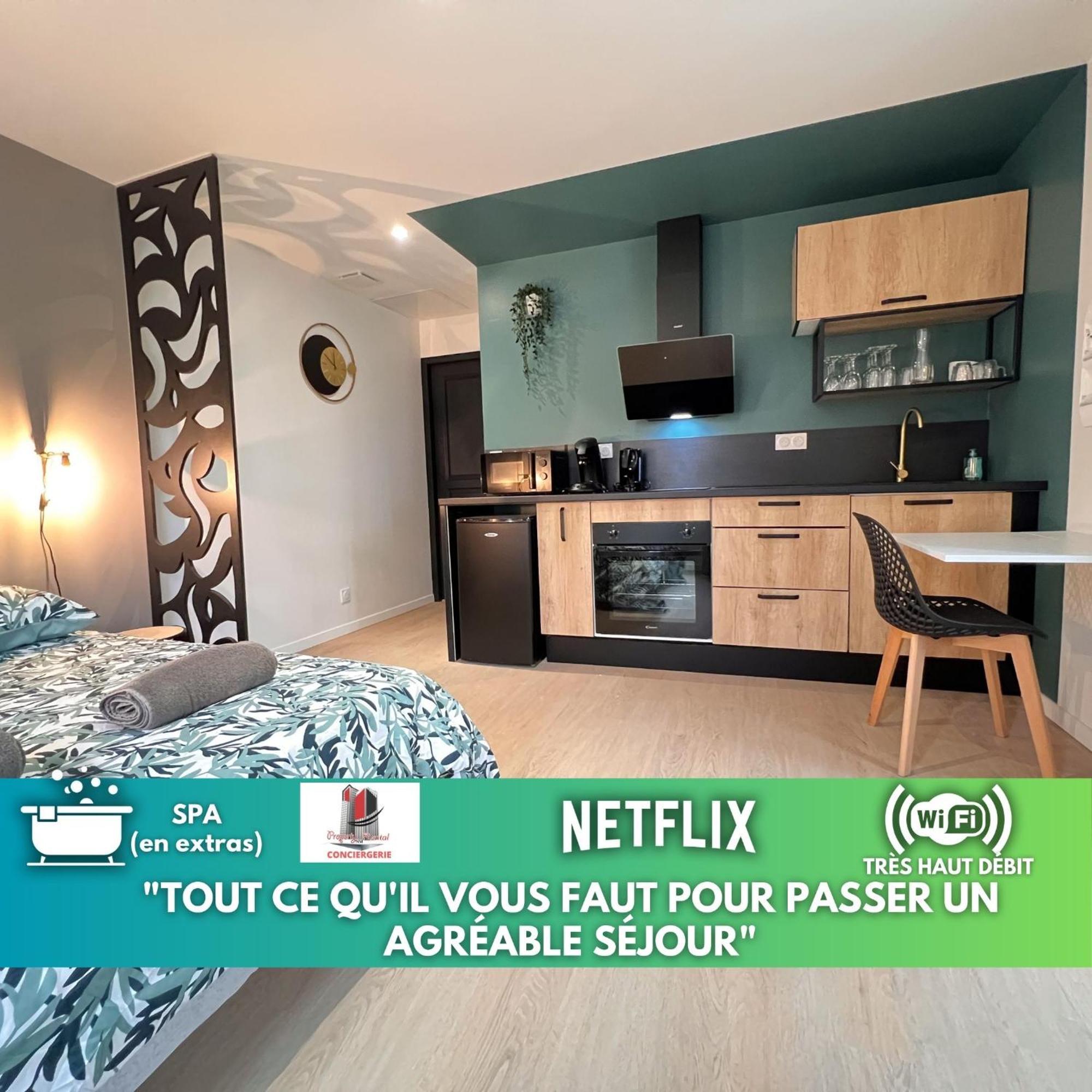 La Feuilleraie N2-standingappart-wifi-proche *